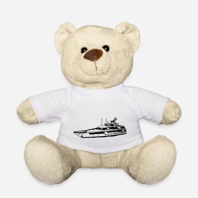 yacht - Teddy Bear - white
