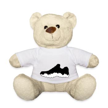 Trail running, running, randonnée - Nounours - blanc - Devant
