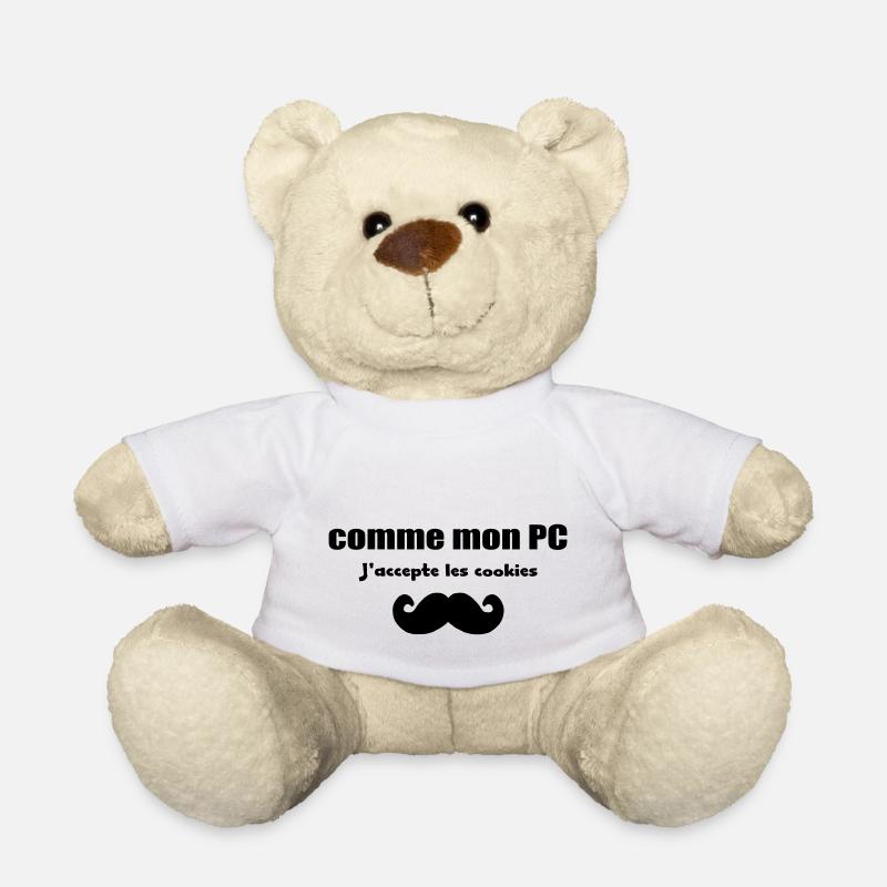 like my pc - Teddy Bear - white