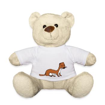 belette - Nounours - blanc - Devant