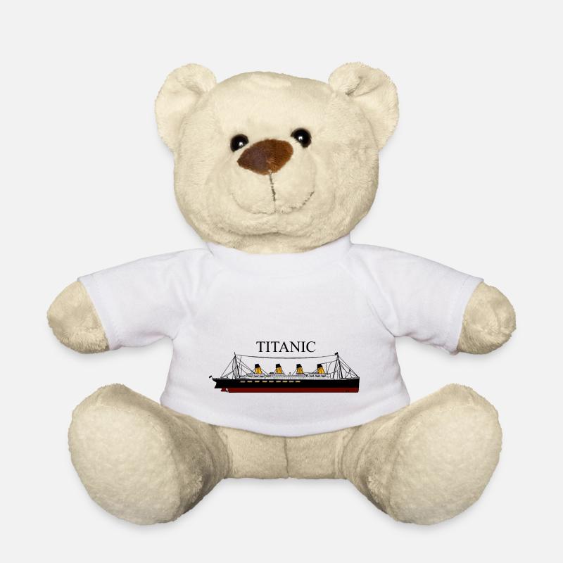 Titanic en couleur - Nounours - blanc