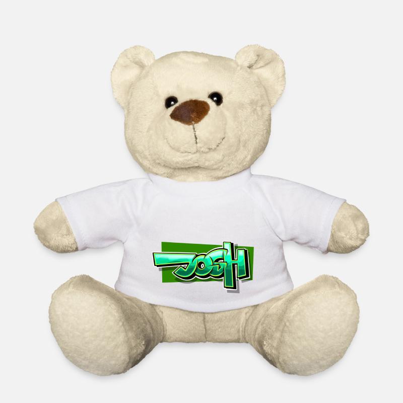 JoSH Graffiti - Nounours - blanc