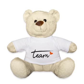 Team - Teddy Bear - white - Front