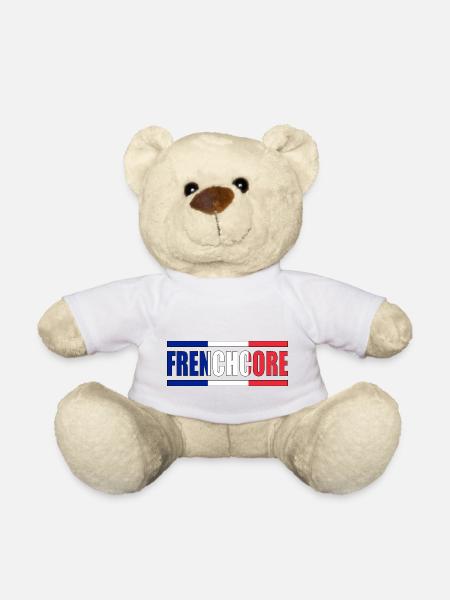 Noyau français - Nounours - blanc