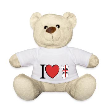 Ich liebe Sardinien - Teddy - Weiß - Vorne