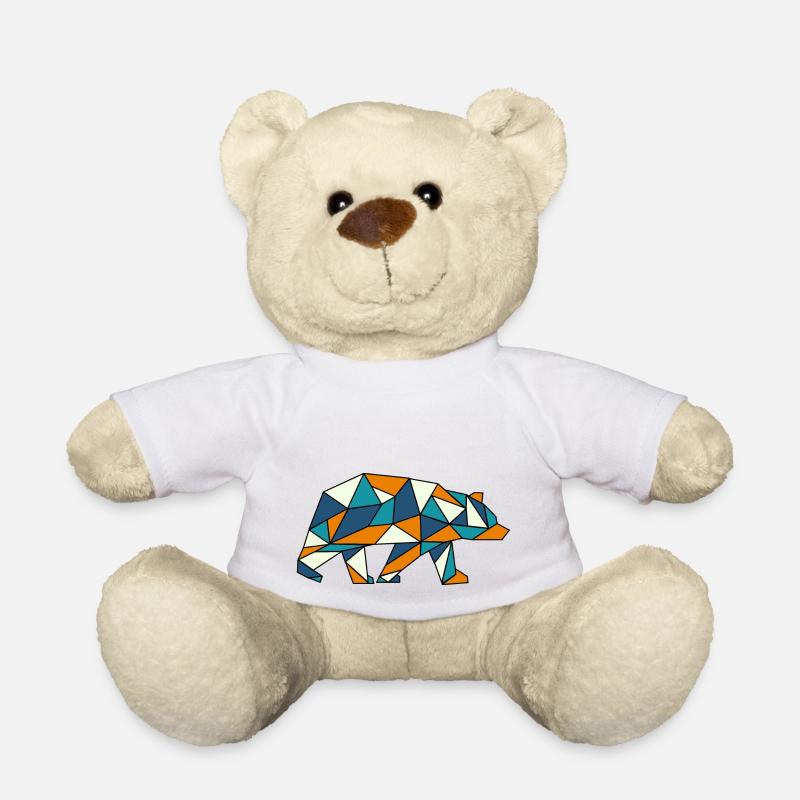 Bear Grizzly Polar Bear Geometry - Teddy Bear - white
