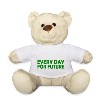 Every day for future - Nounours - blanc - Devant