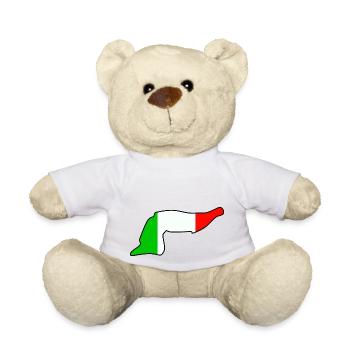 Circuit d’Imola avec drapeau - Nounours - blanc - Devant