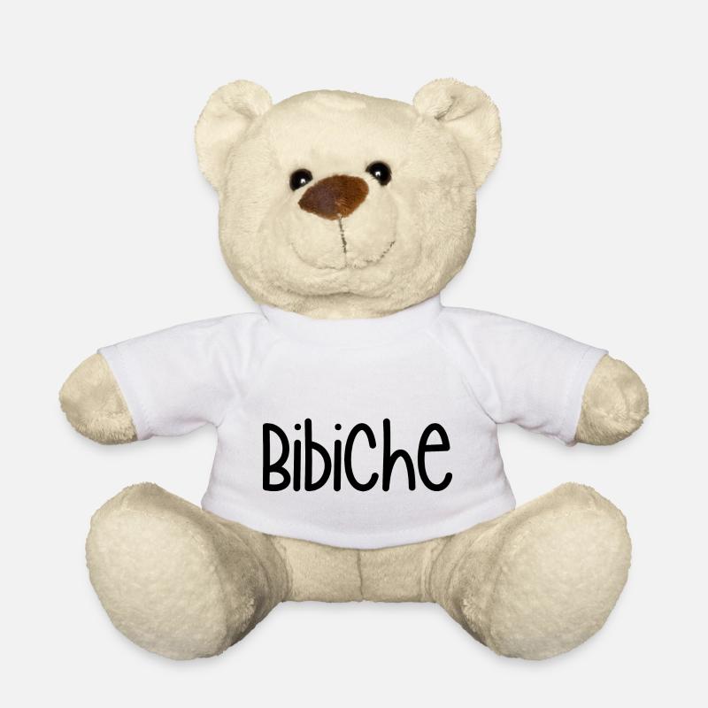 biche idée cadeau - Nounours - blanc