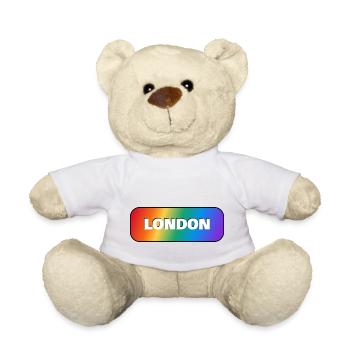 LONDON GAY PRIDE - Teddy - Weiß - Vorne