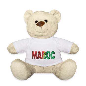 LE MAROC - Nounours - blanc - Devant