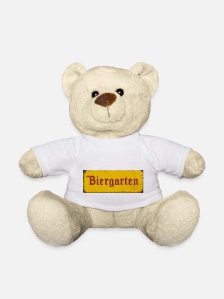 Biergarten - Teddy - Weiß