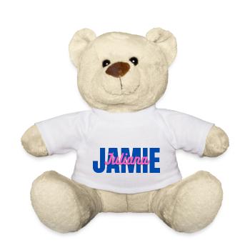 Zwei Herzen vereint, Juliana & Jamie - Teddy - Weiß - Vorne