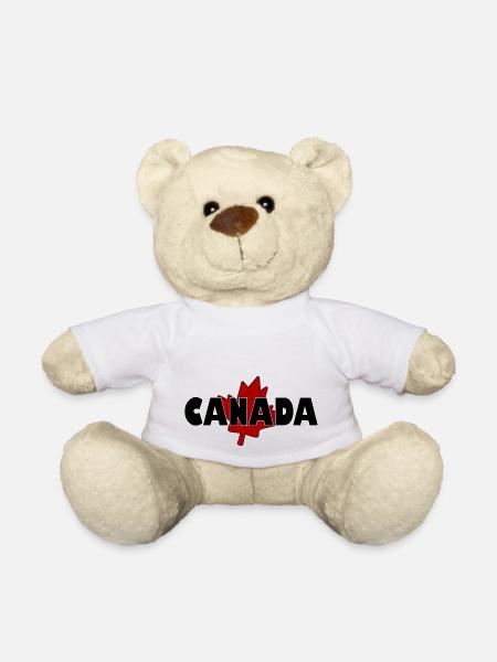 Kanada erable leaf - Teddy - Weiß