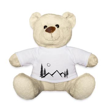 Explore - Teddy Bear - white - Front