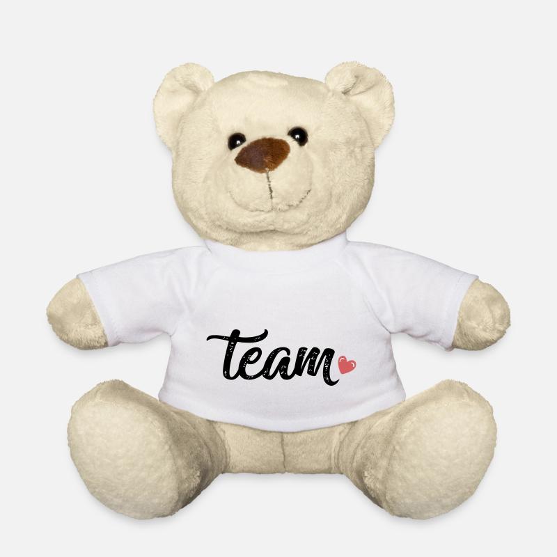 team herz - Teddy - Weiß