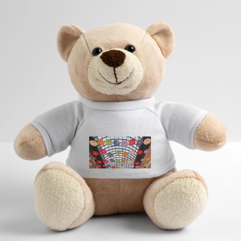 Bunte Regenschirme Regenbogen Teddy