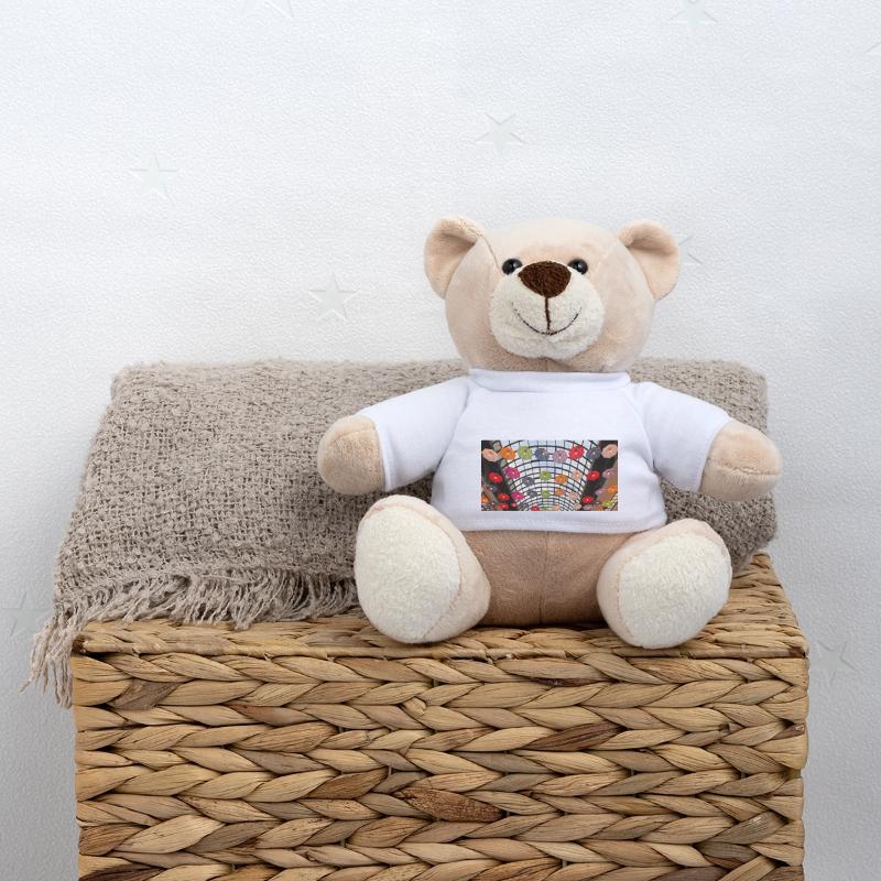Bunte Regenschirme Regenbogen Teddy