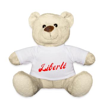 Liberté - Nounours - blanc - Devant
