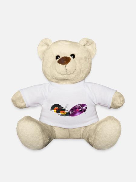 Traces - Nounours - blanc