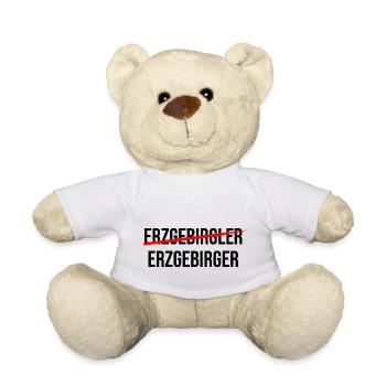 Ein Echter Erzgebirger - Teddy - Weiß - Vorne