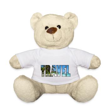Voyage Voyage Vacances d’été Vacances - Nounours - blanc - Devant