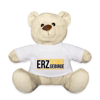 Erzgebirge Heimat Sachsen - Teddy - Weiß - Vorne