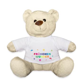 Frühchenwunder Kunterbunt - Teddy - Weiß - Vorne