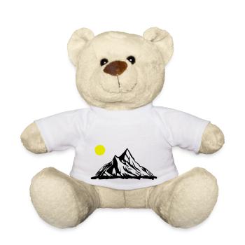 Montagnes - Nounours - blanc - Devant