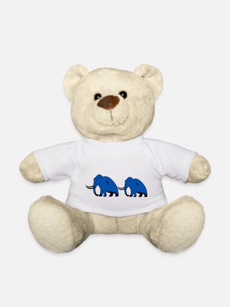 mammut 2 - Teddy - Weiß