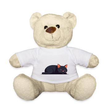 Schläfer-Katze - Teddy - Weiß - Vorne