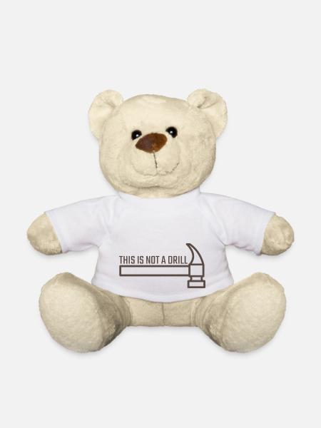 Dies ist keine Übung - Teddy - Weiß