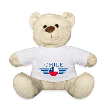J’aime le Chili - Nounours - blanc - Devant