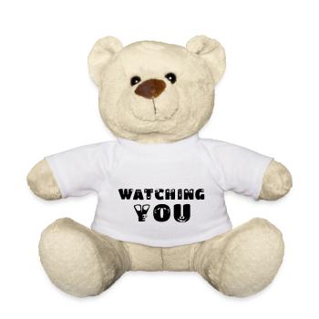 watching you - Teddy - Weiß - Vorne
