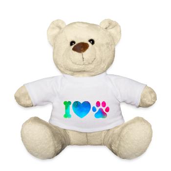 Chiens d’amour - Nounours - blanc - Devant