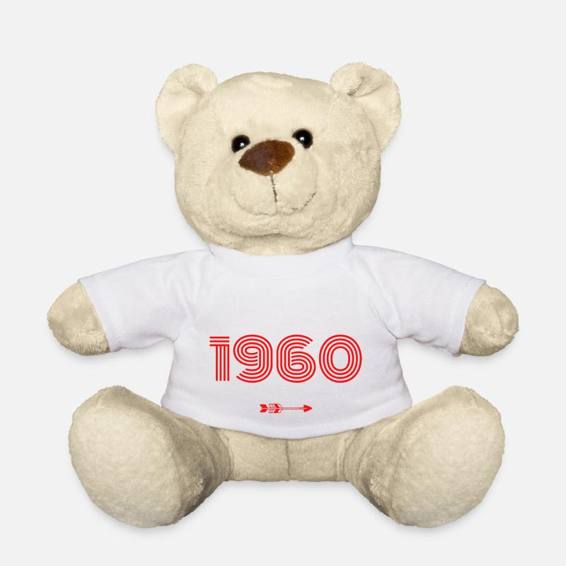 Né en 1960 - Nounours - blanc