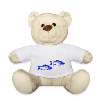 Poissons - Nounours - blanc - Devant