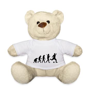 Football - Teddy Bear - white - Front