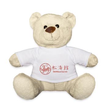 Shotokan Tiger Karate Style - Teddy Bear - white - Front