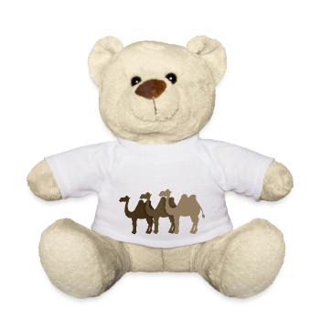 Chameaux - Nounours - blanc - Devant