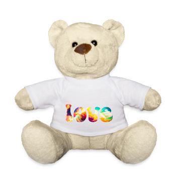 Amour - Nounours - blanc - Devant