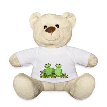 Grenouilles - Nounours - blanc - Devant