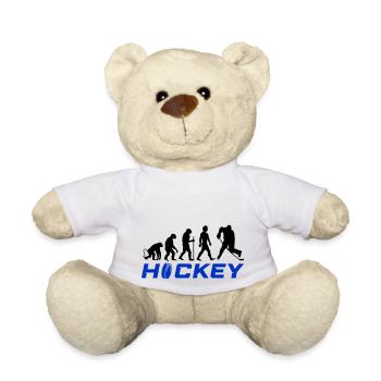 L’évolution du hockey - Nounours - blanc - Devant