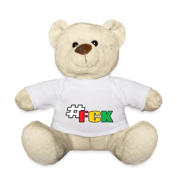 #FCK - Teddy - Weiß - Vorne