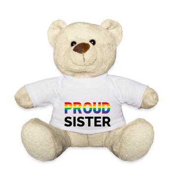 Sister Gay Pride - Teddy - Weiß - Vorne
