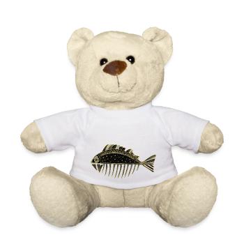 Poisson - Nounours - blanc - Devant