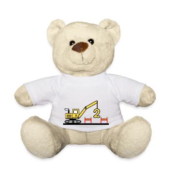 Bagger - Teddy - Weiß - Vorne