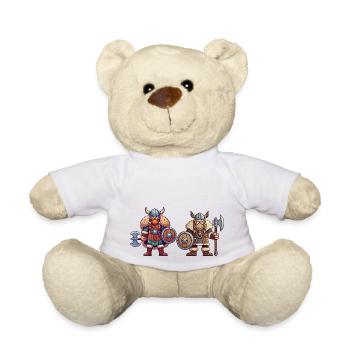 Wikinger Comic - Teddy - Weiß - Vorne