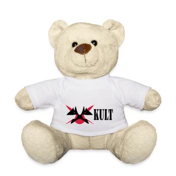 Cult / symbol / tribal - Teddy Bear - white - Front