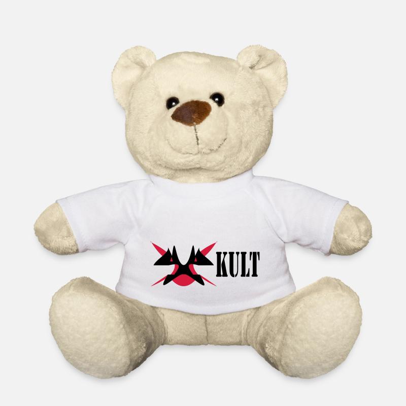 Kult / Symbol / Tribal - Teddy - Weiß